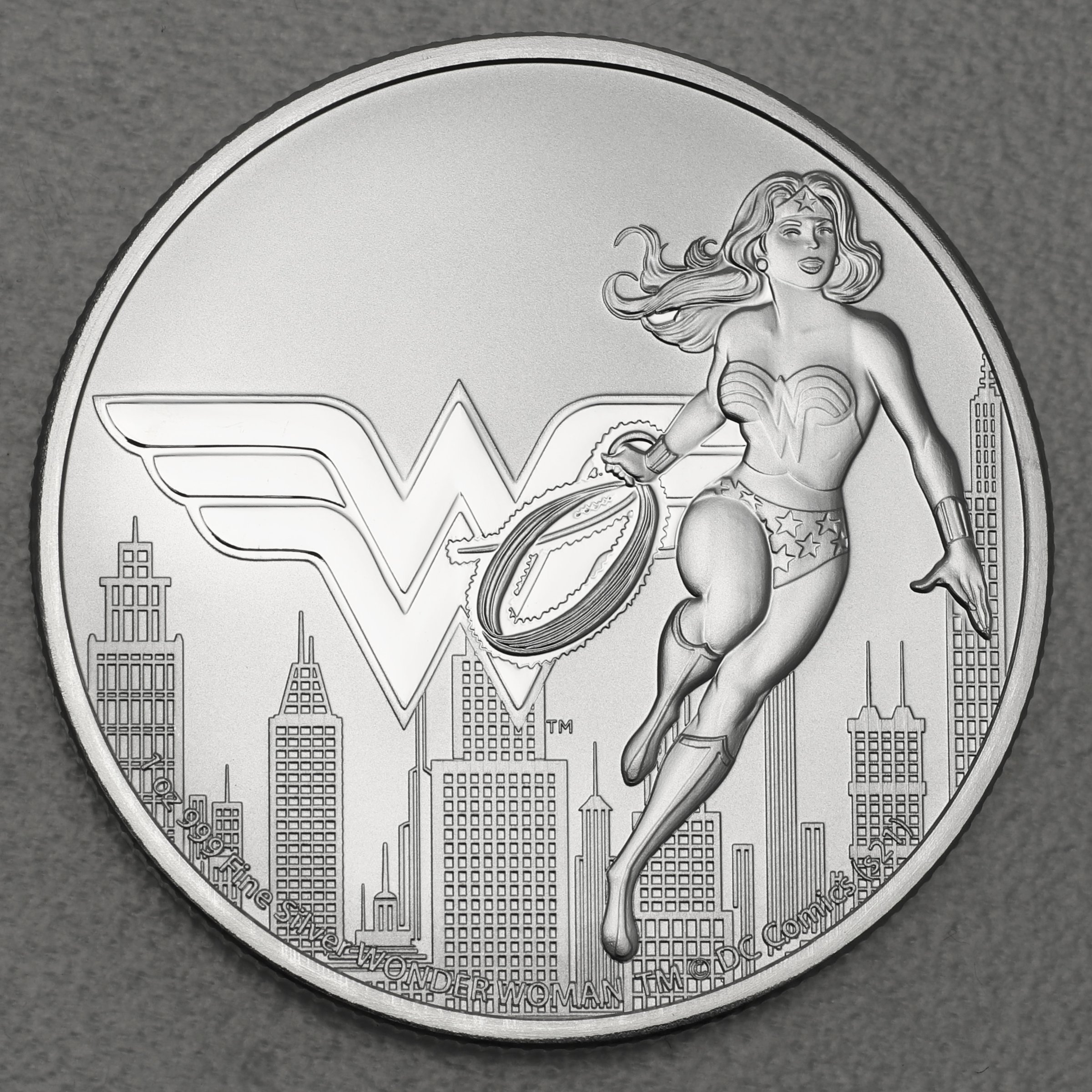 Silbermünze 1oz "Wonder Woman" 2021 DC Comics (Niue) - Hauptansicht