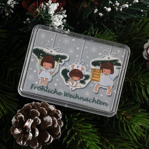 Goldbarren 1g "Engel/Fröhliche Weihnachten"(Motiv) - Miniaturansicht 3