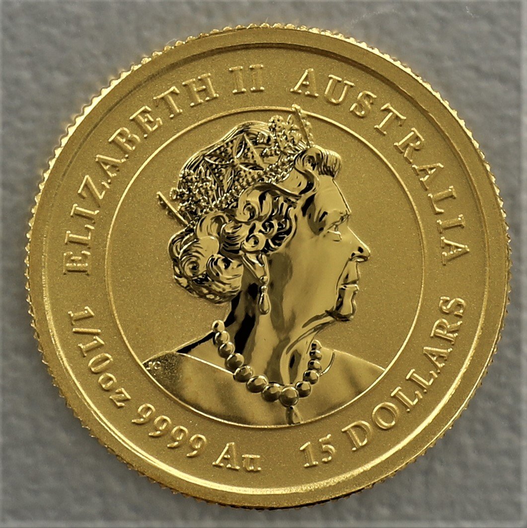 Goldmünze 1/10oz "Maus" 2020 Lunar III – Year of the Mouse (Australien) - Detailansicht 1