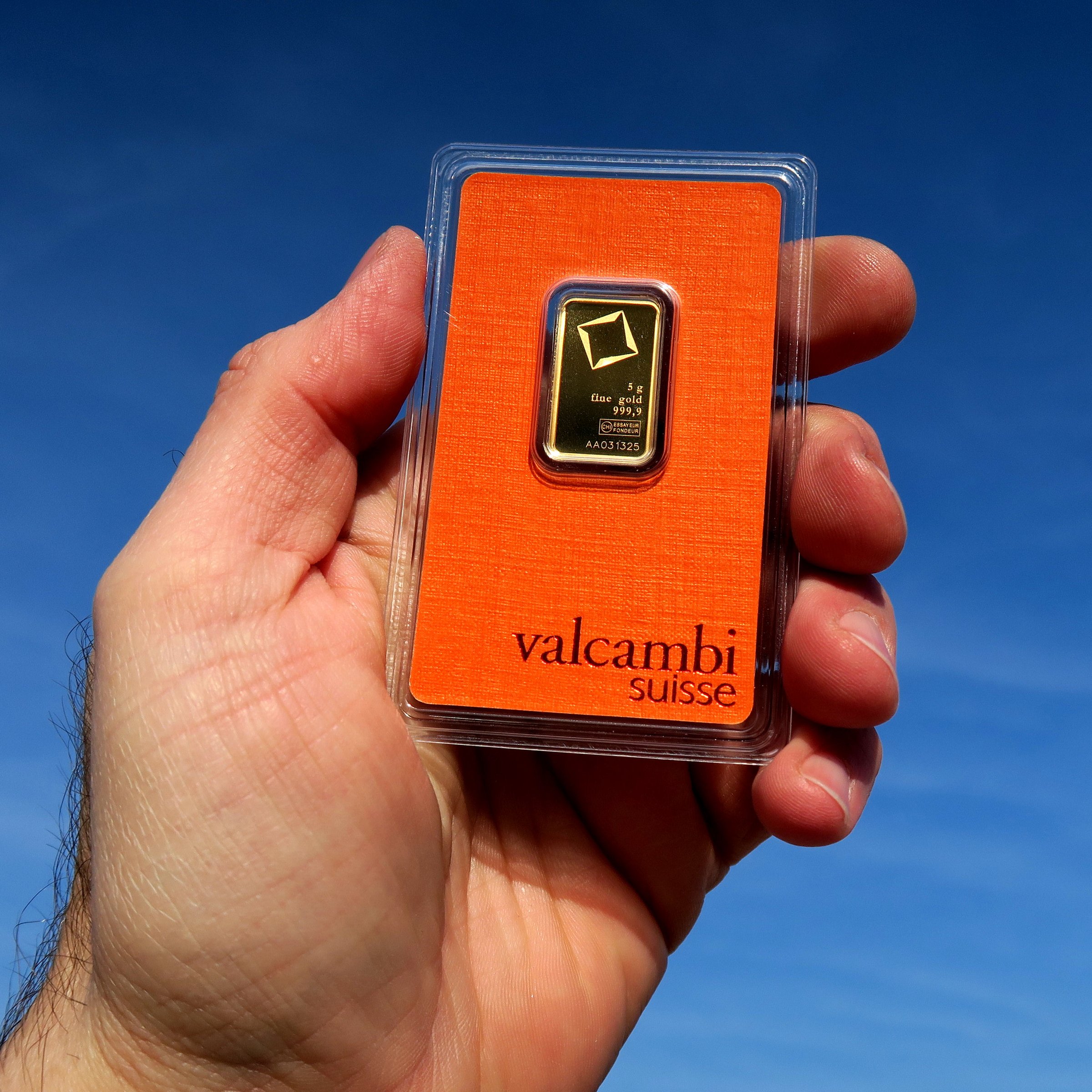 Goldbarren 25x 5g VALCAMBI (Masterbox) - Detailansicht 5