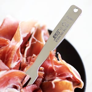 Gourmet-Gabel "Silver-Picker" 925er Ag, gravierbar - Miniaturansicht 7