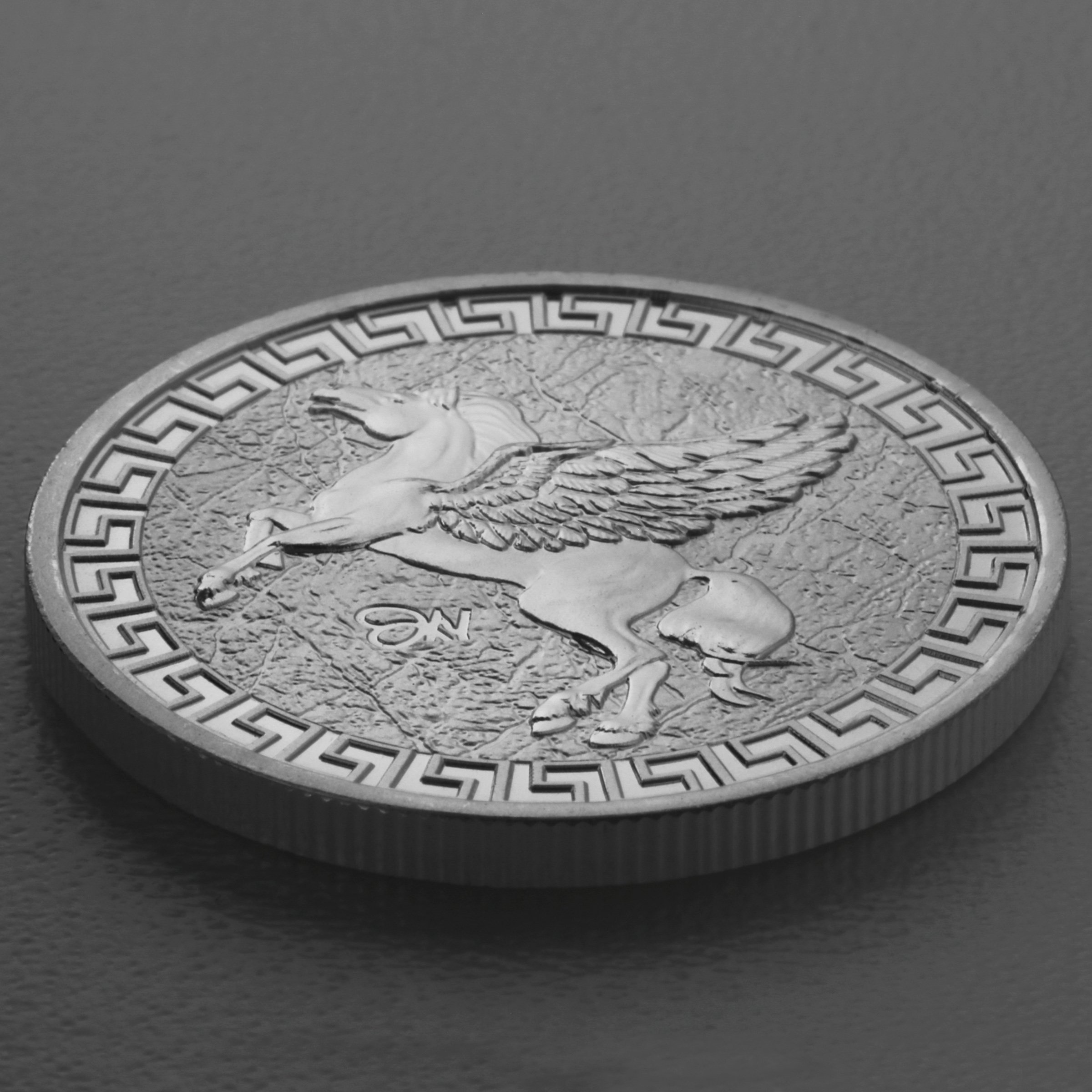 Silbermünze 1oz "Pegasus" 2022 (St. Helena) - Detailansicht 2
