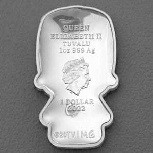 Silbermünze 1oz "Homer Simpson" 2022 (koloriert) Minted Mini – The Simpsons diff. (Tuvalu) - Miniaturansicht 2