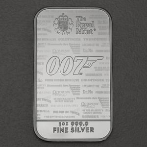 Silberbarren 1oz "James Bond - NO TIME TO DIE" - Miniaturansicht 2