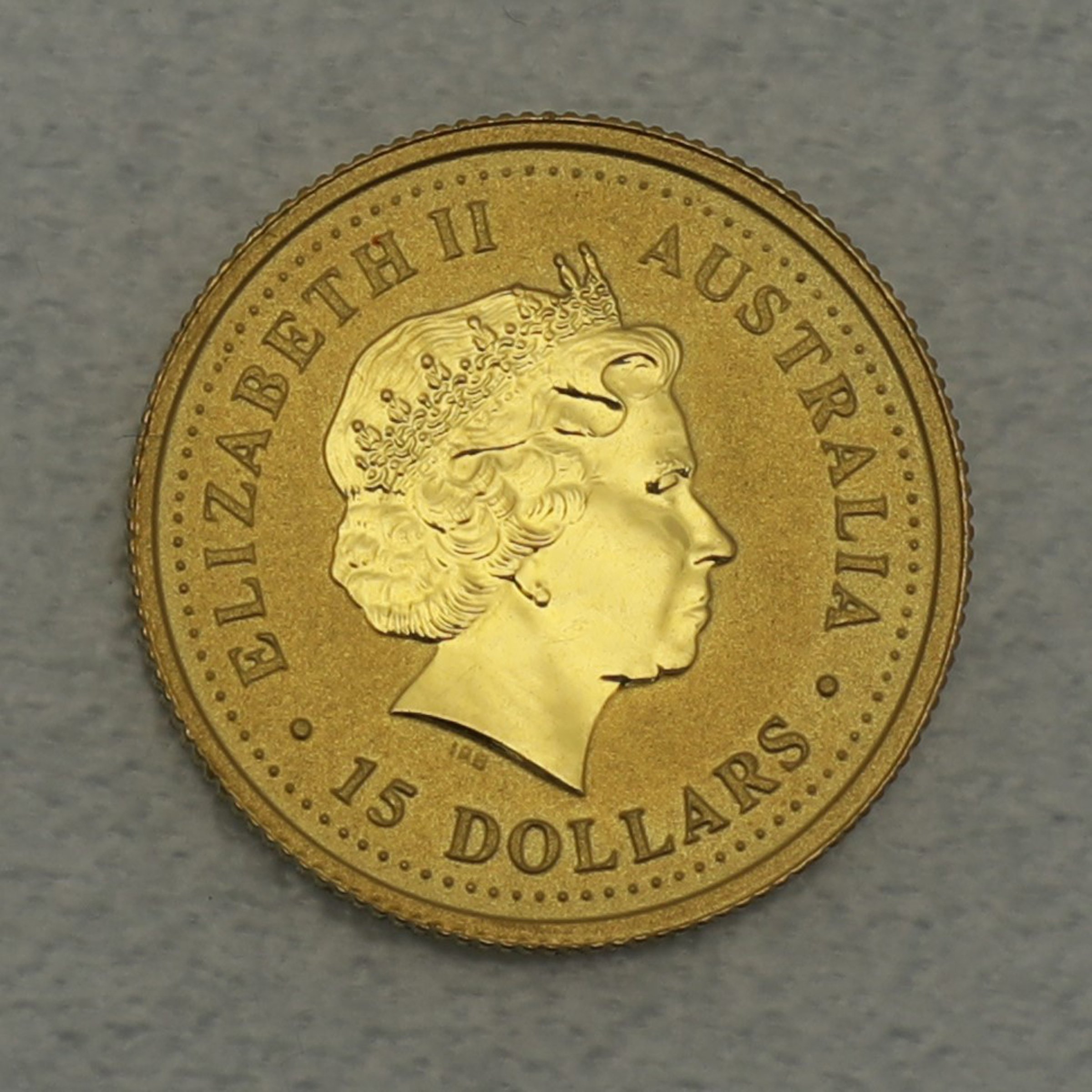 Goldmünze 1/10oz "Ziege" 2003 Lunar I – Year of the Goat (Australien) - Detailansicht 1