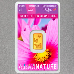 Goldbarren (4x 2g) "Following Nature" ARGOR - Miniaturansicht 9