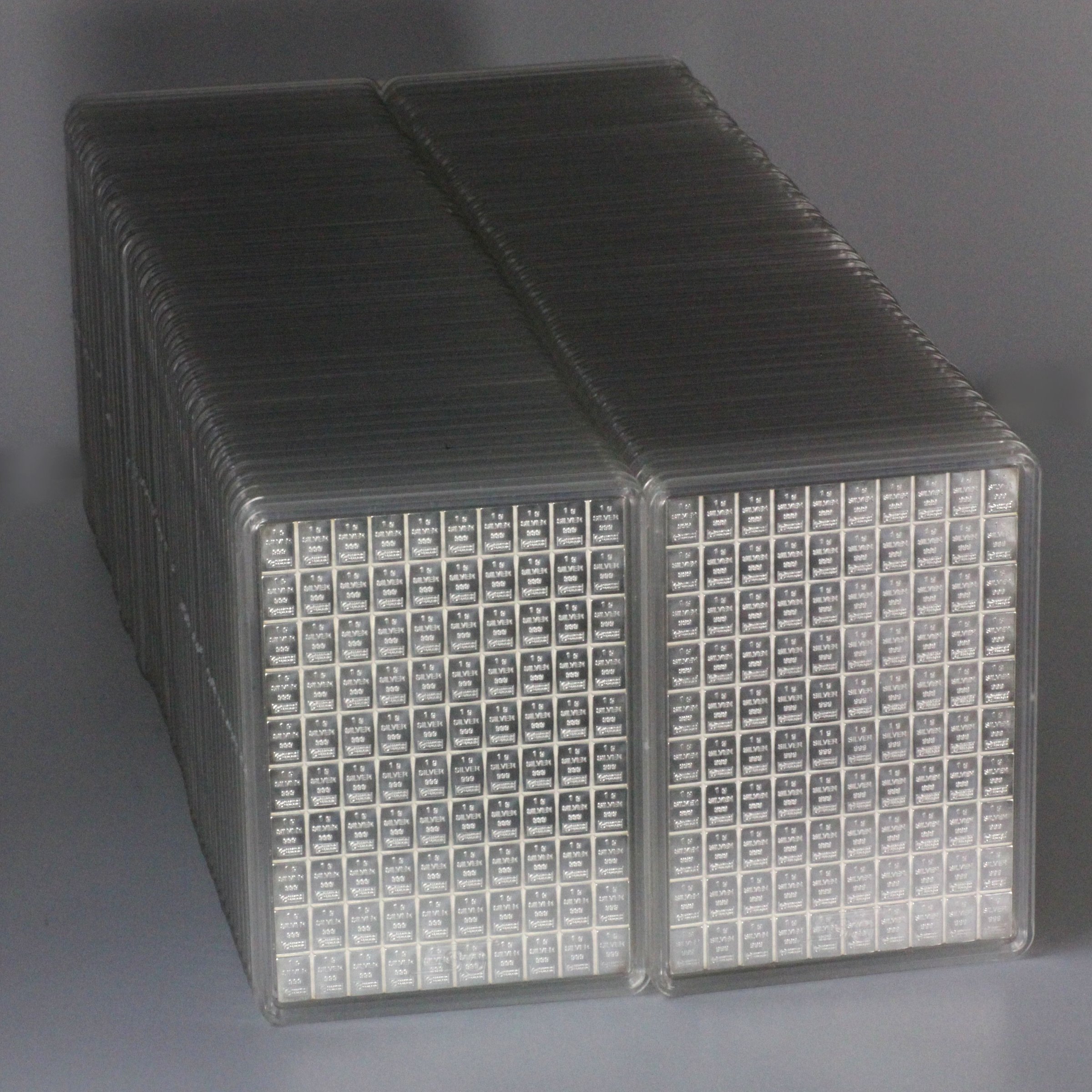 Investmentpaket (100x 100g Silbertafel) CombiBar - Hauptansicht