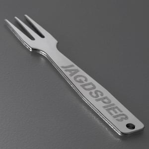 Gourmet-Gabel "Jagdspieß" Sterling-Silber - Miniaturansicht 3