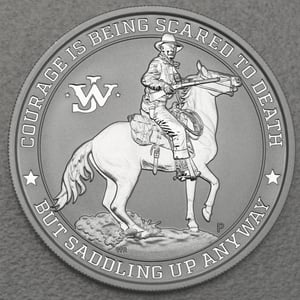 Silbermünze 1oz "John Wayne" 2021 (Tuvalu) - Hauptansicht
