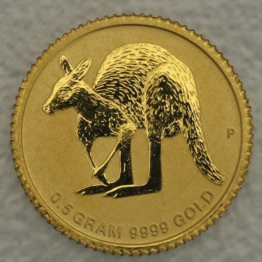 Goldmünze 0,5g "Mini Roo" 2011 Australian Kangaroo (Australien) - Hauptansicht