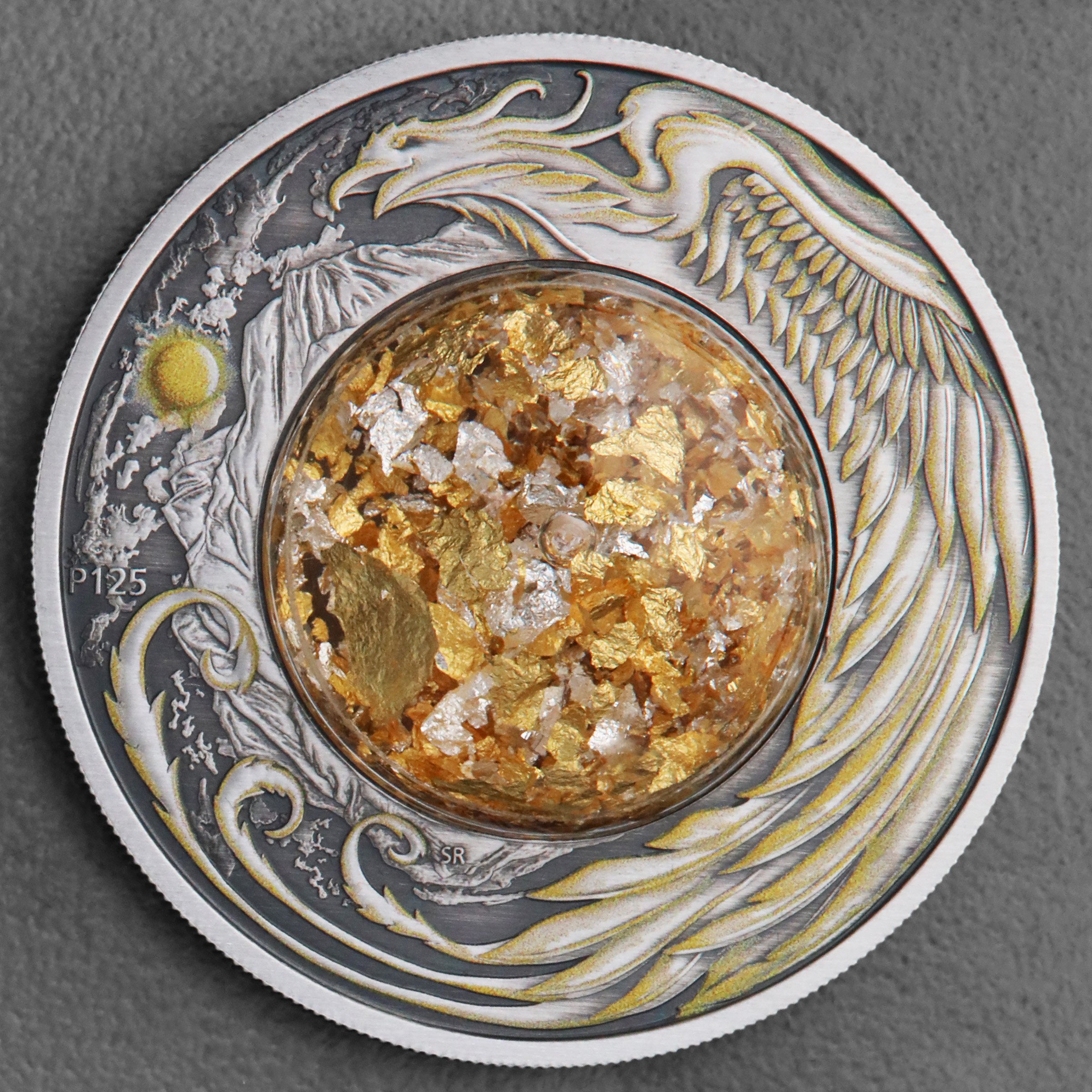 Silbermünze 2oz "Alicanto" 2024 (AF/koloriert) (Tuvalu) - Hauptansicht