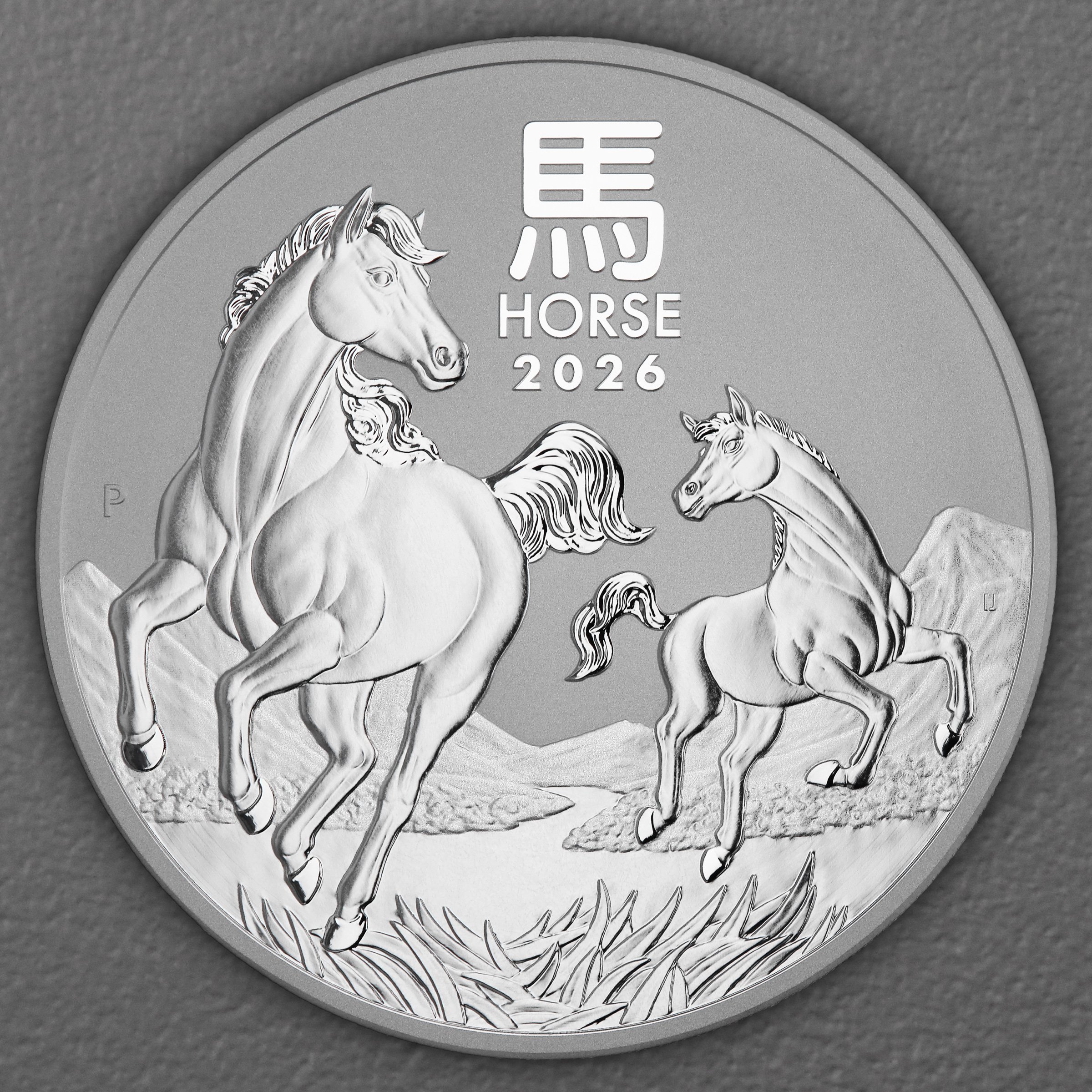 Silbermünze 1kg "Pferd" 2026 Lunar III – Year of the Horse (Australien) - Hauptansicht