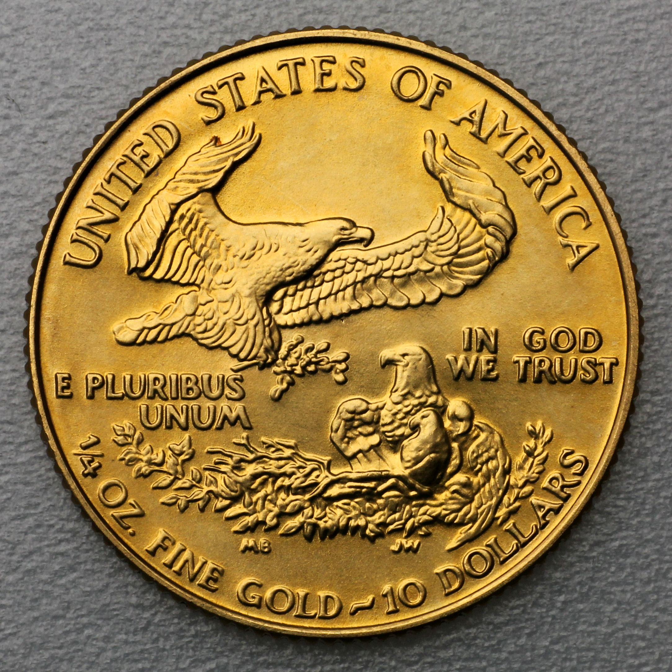 Goldmünze 1/4oz "American Eagle" verschiedene Jahrgänge (USA) - Detailansicht 1