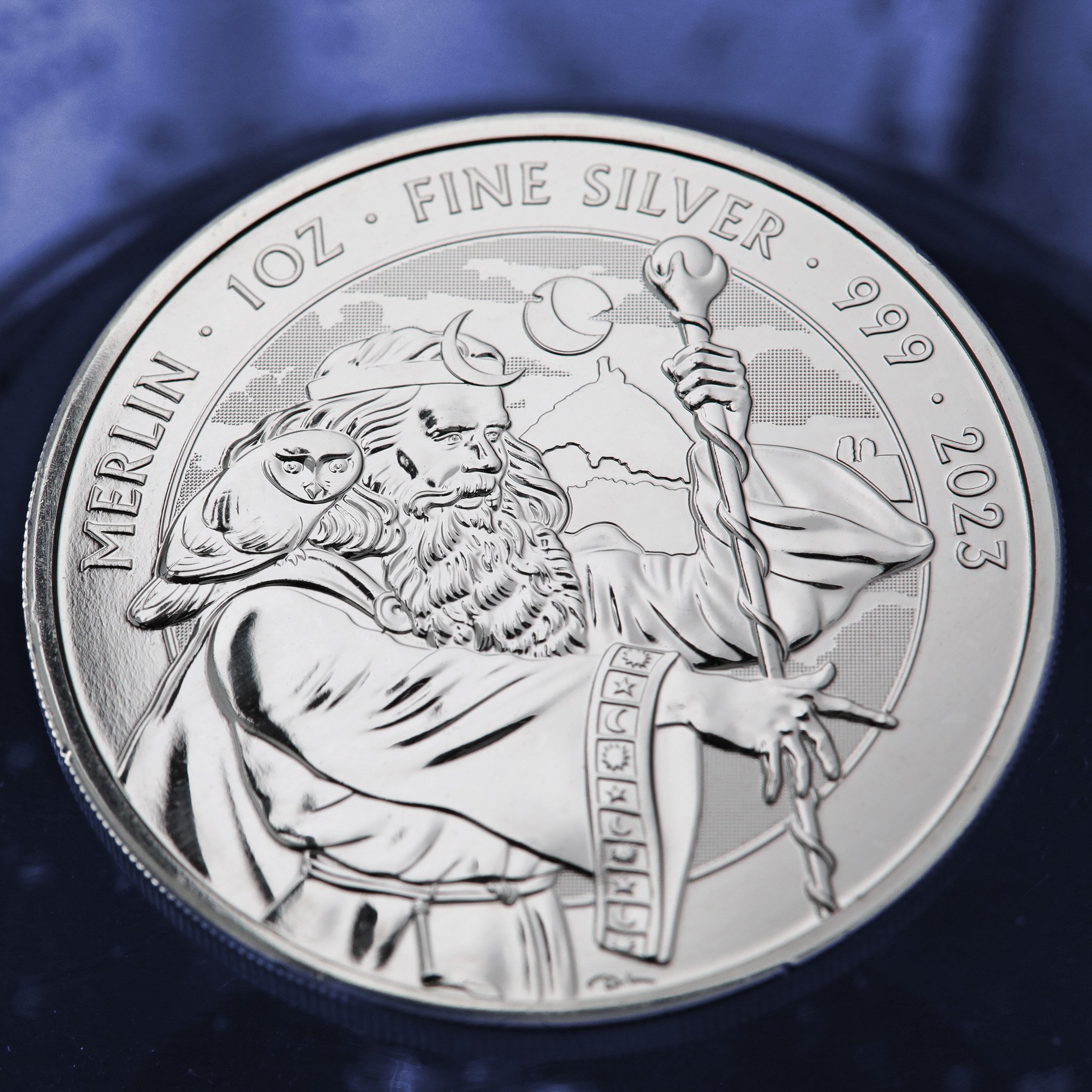 Silbermünze 1oz "Merlin" 2023 Myths and Legends 19% (Großbritannien) - Detailansicht 4