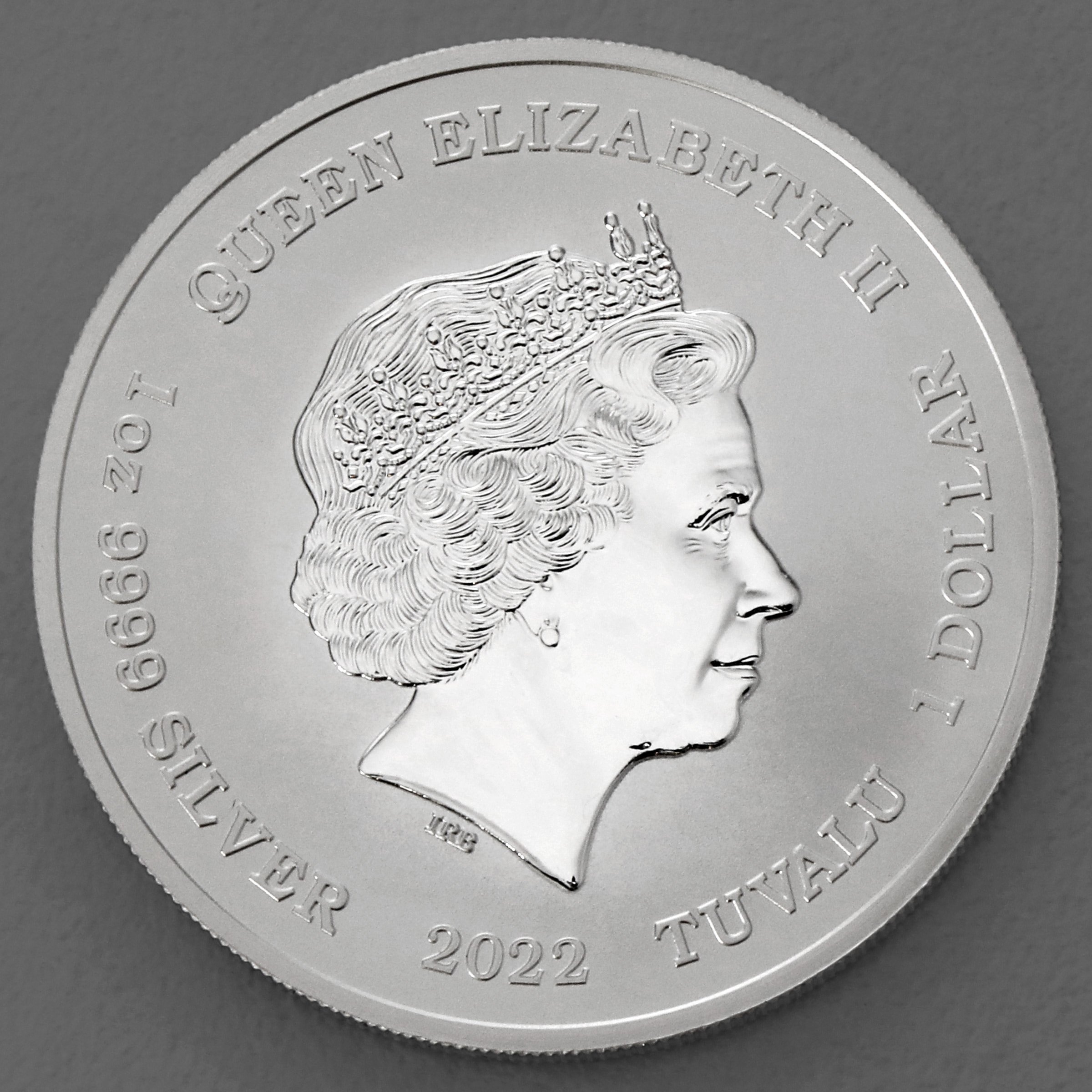 Silbermünze 1oz "The Phantom" 2022 19% (Tuvalu) - Detailansicht 1