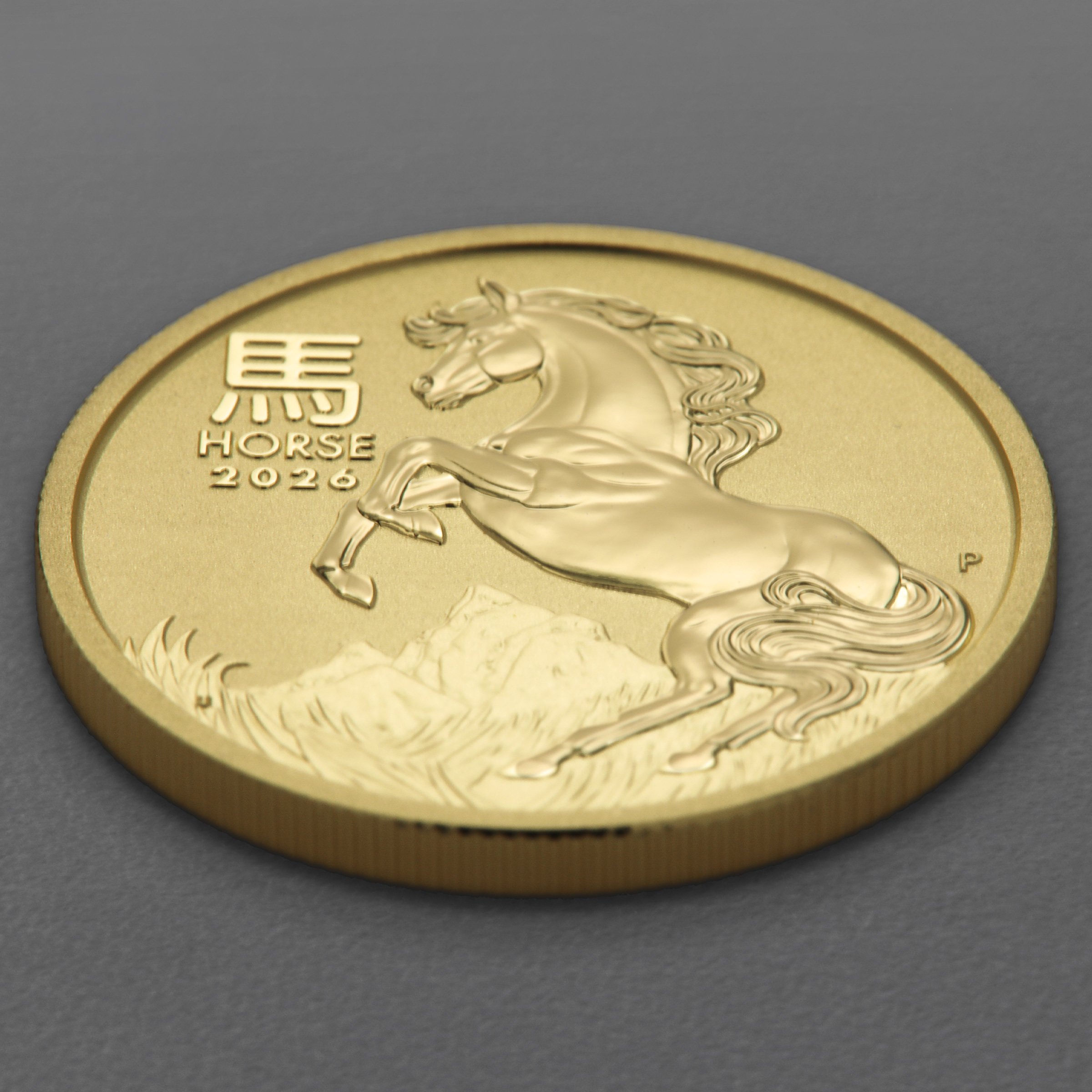 Goldmünze 1/2oz "Pferd" 2026 Lunar III – Year of the Horse (Australien) - Detailansicht 2