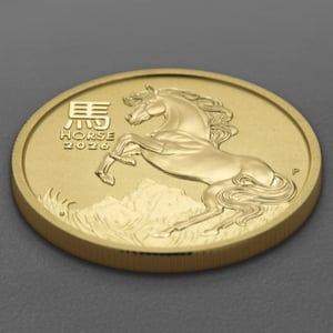 Goldmünze 1/2oz "Pferd" 2026 Lunar III – Year of the Horse (Australien) - Miniaturansicht 3
