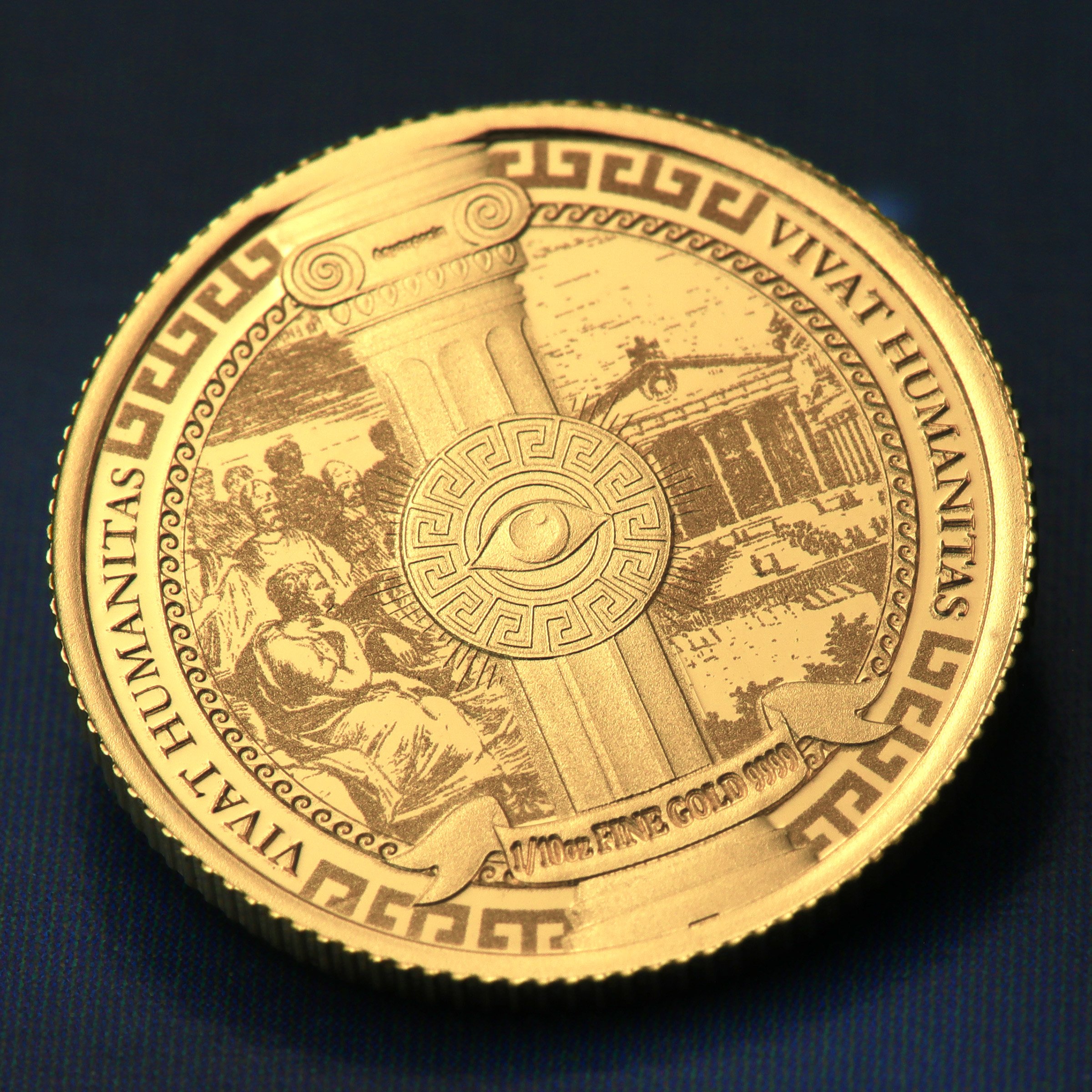 Goldmünze 1/10oz "Vivat Humanitas" 2023 (PL) (Niue) - Detailansicht 4