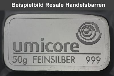 Silberbarren 50g (Resale) - Miniaturansicht 3