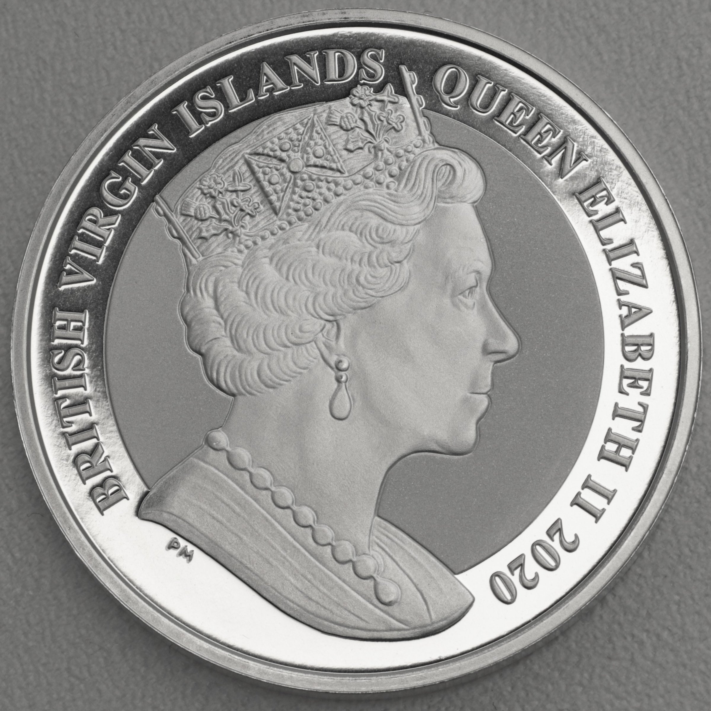 Silbermünze 1oz "The Mayflower" 2020 (vergoldet) 400th Anniversary (Britische Jungferninseln) - Detailansicht 1