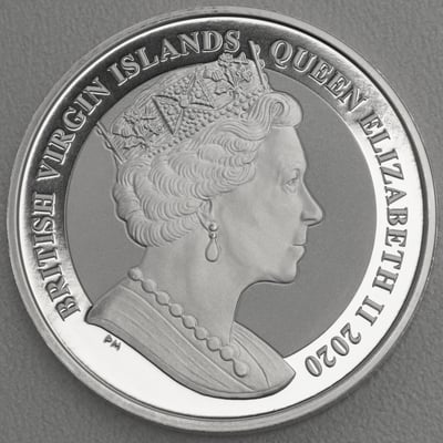 Silbermünze 1oz "The Mayflower" 2020 (vergoldet) 400th Anniversary (Britische Jungferninseln) - Miniaturansicht 2