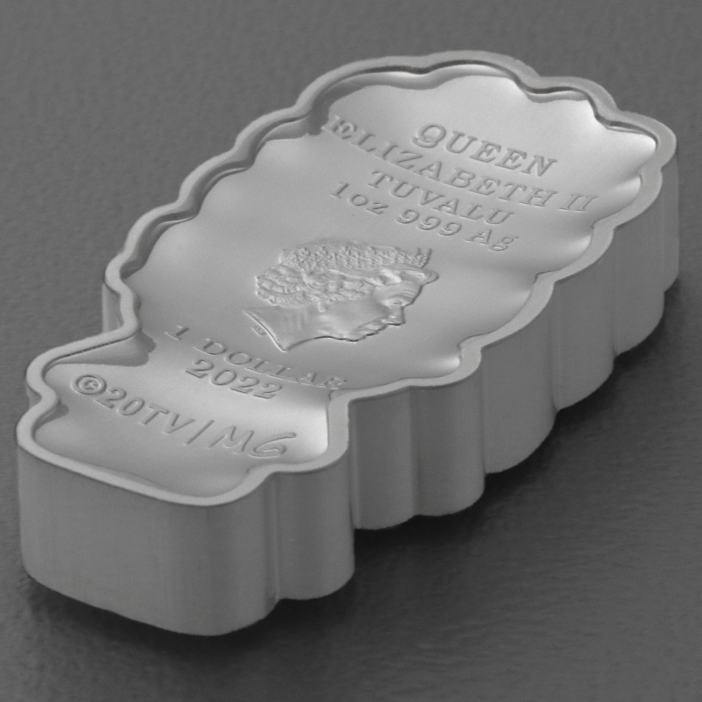 Silbermünze 1oz "Marge Simpson" 2022 (koloriert) Minted Mini – The Simpsons 19% (Tuvalu) - Detailansicht 3