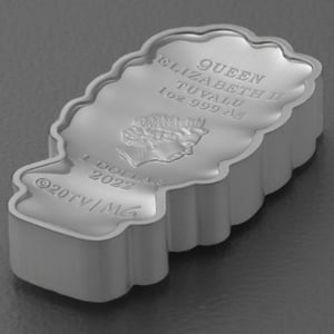 Silbermünze 1oz "Marge Simpson" 2022 (koloriert) Minted Mini – The Simpsons 19% (Tuvalu) - Miniaturansicht 4