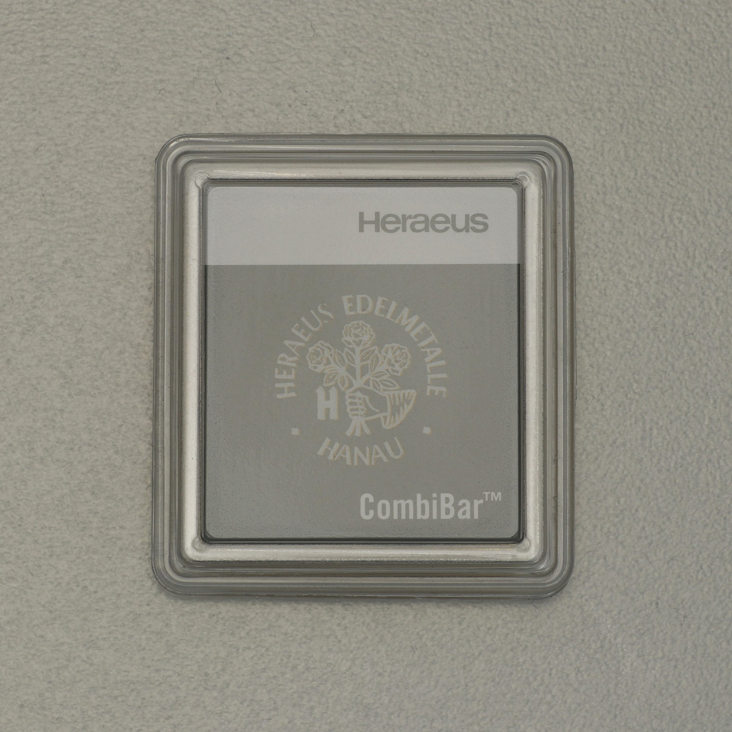Goldtafel HERAEUS (20x 1g Au) "CombiBar" - Detailansicht 3