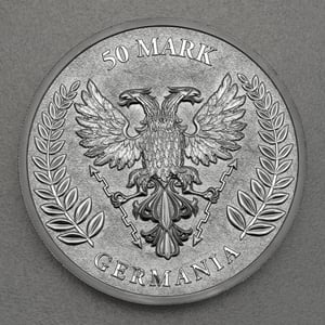 Silbermedaille 10oz "Germania" 2021 (Polen) - Miniaturansicht 2