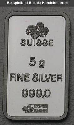 Silberbarren 5g (Resale) - Miniaturansicht 4