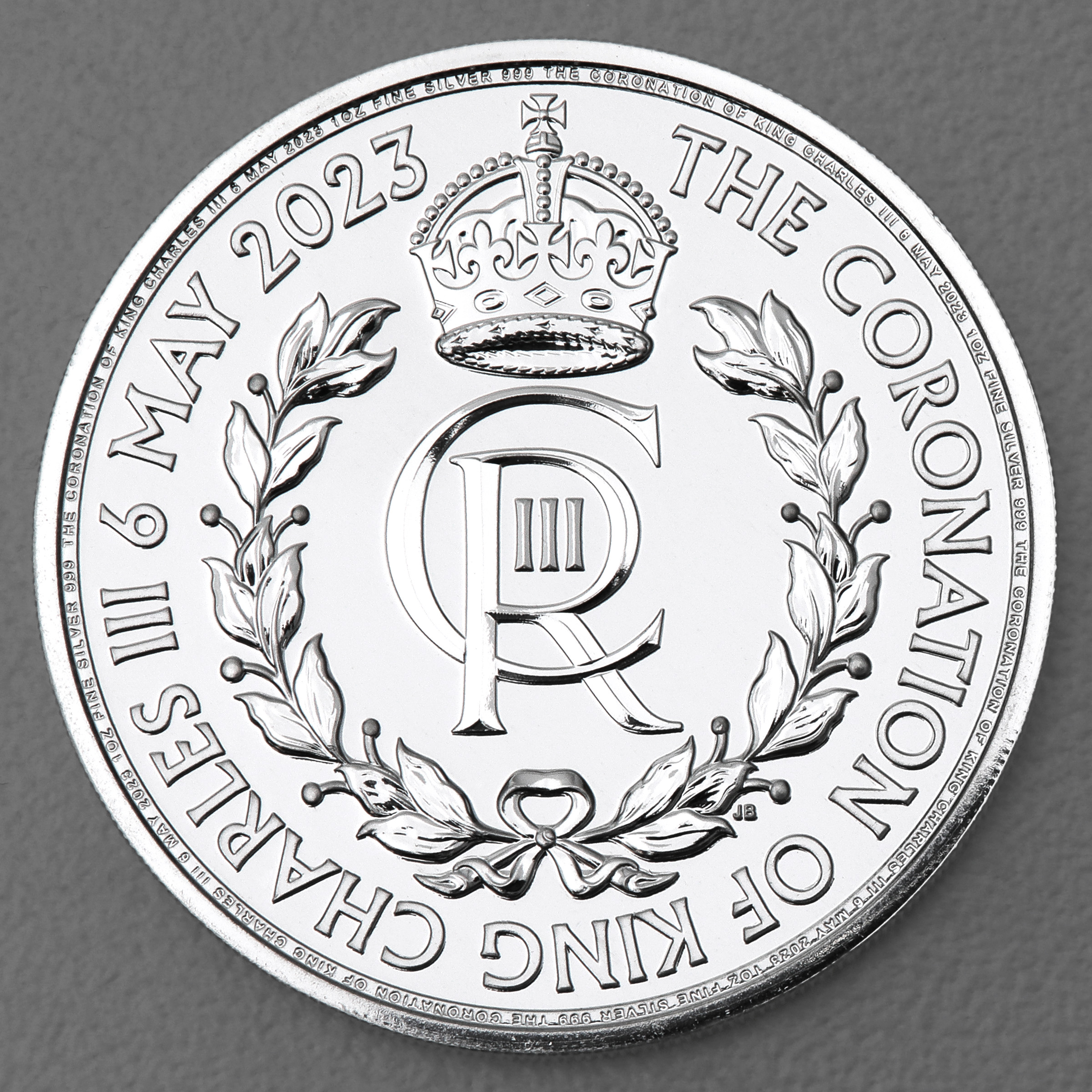Silbermünze 1oz "Coronation Charles III." 2023 Coronation Coin 19% (Großbritannien) - Hauptansicht