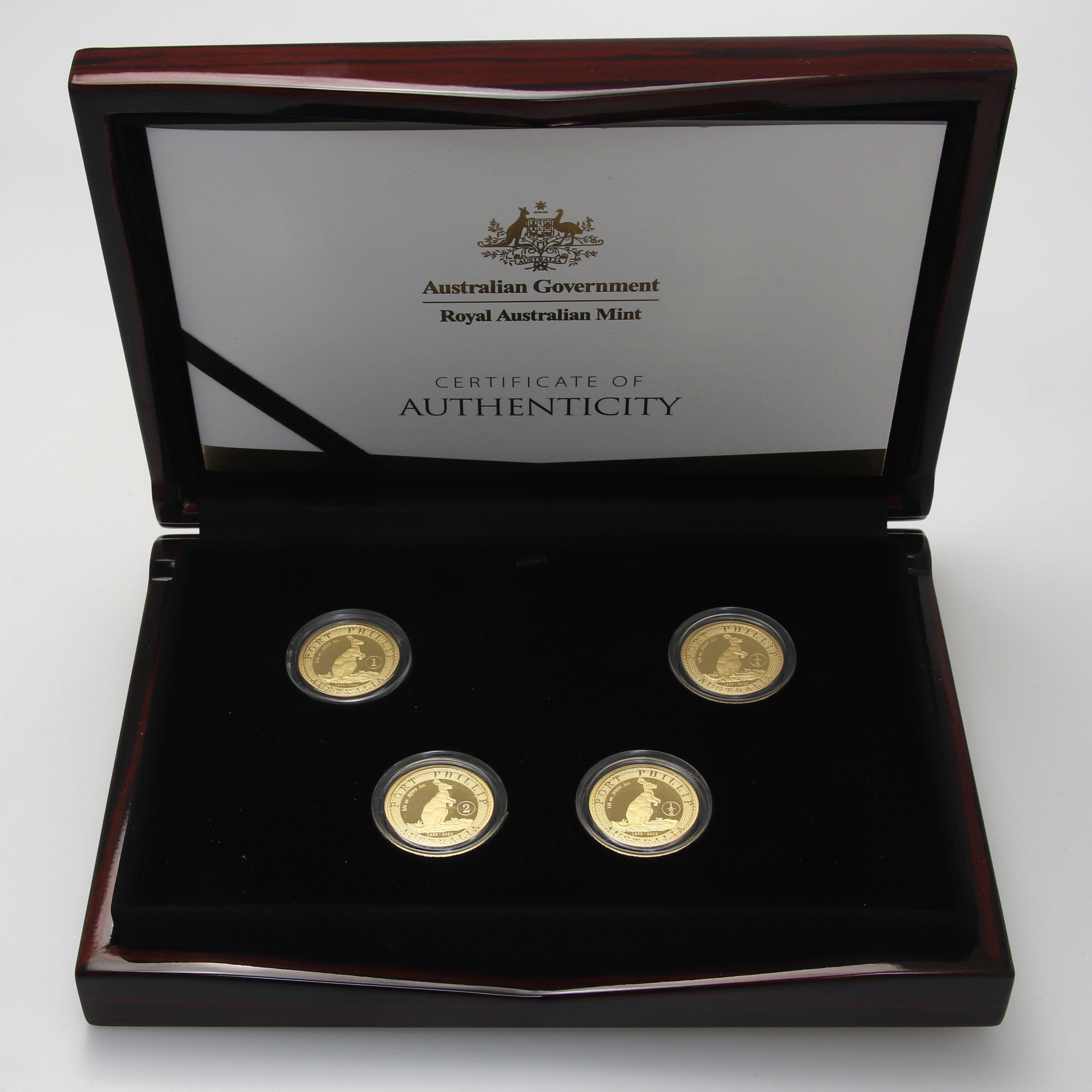 Goldmünzen "Port Phillip Pattern" 2023 Set – 4-teilig 170. Jubiläum (Australien) - Hauptansicht