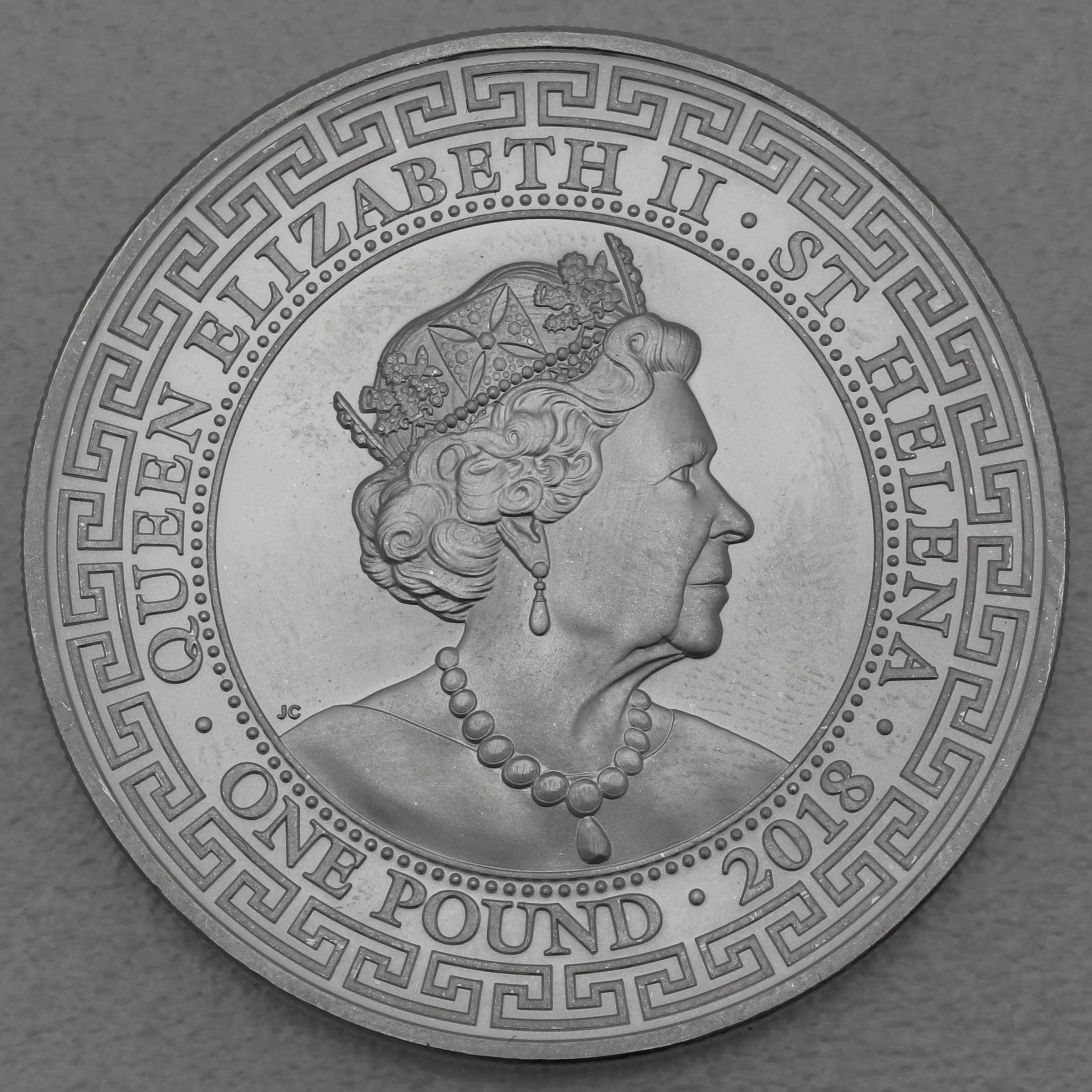 Silbermünze 1oz "British Trade Dollar" 2018 Trade Dollar (St. Helena) - Detailansicht 1