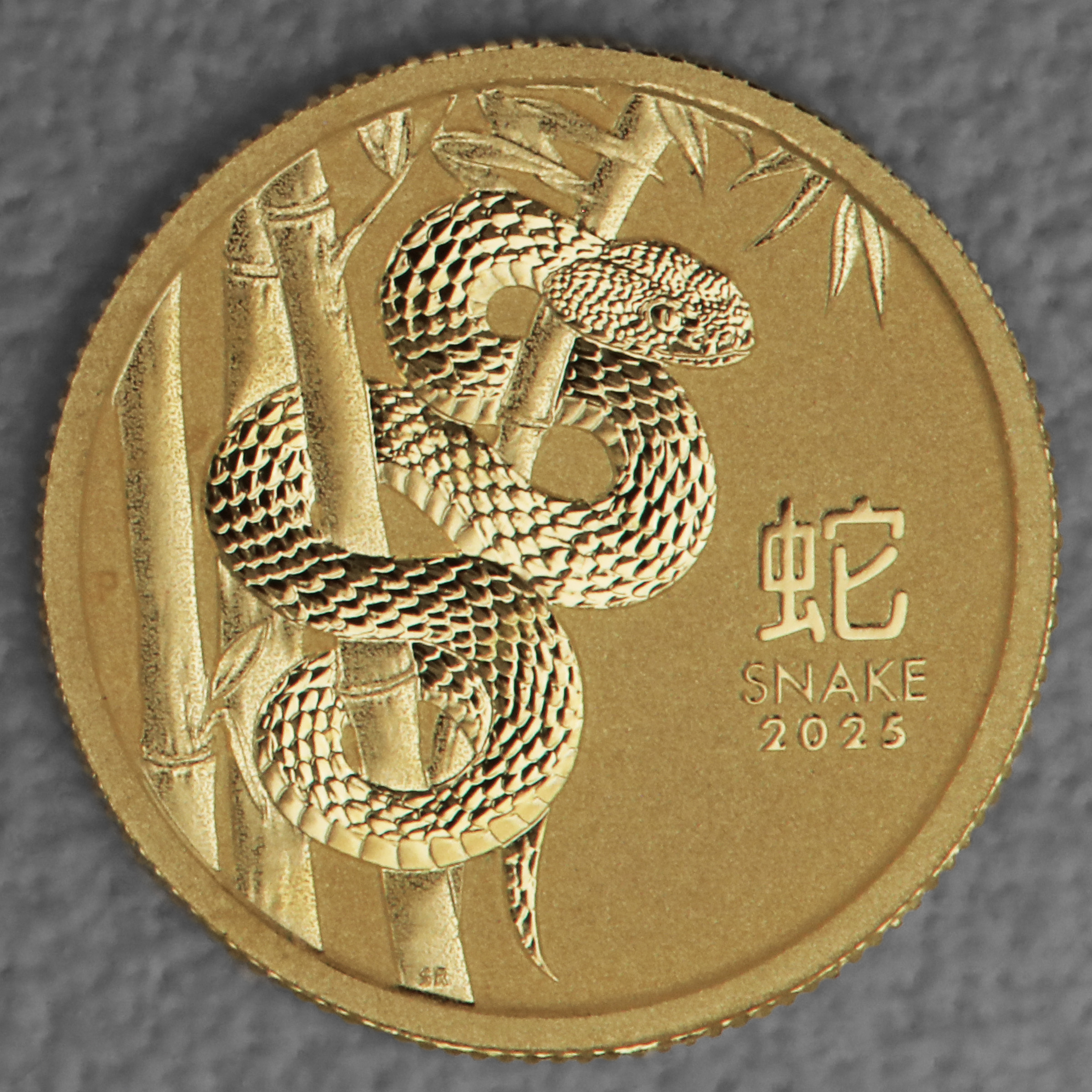 Goldmünze 1/10oz "Schlange" 2025 Lunar III – Year of the Snake (Australien) - Hauptansicht