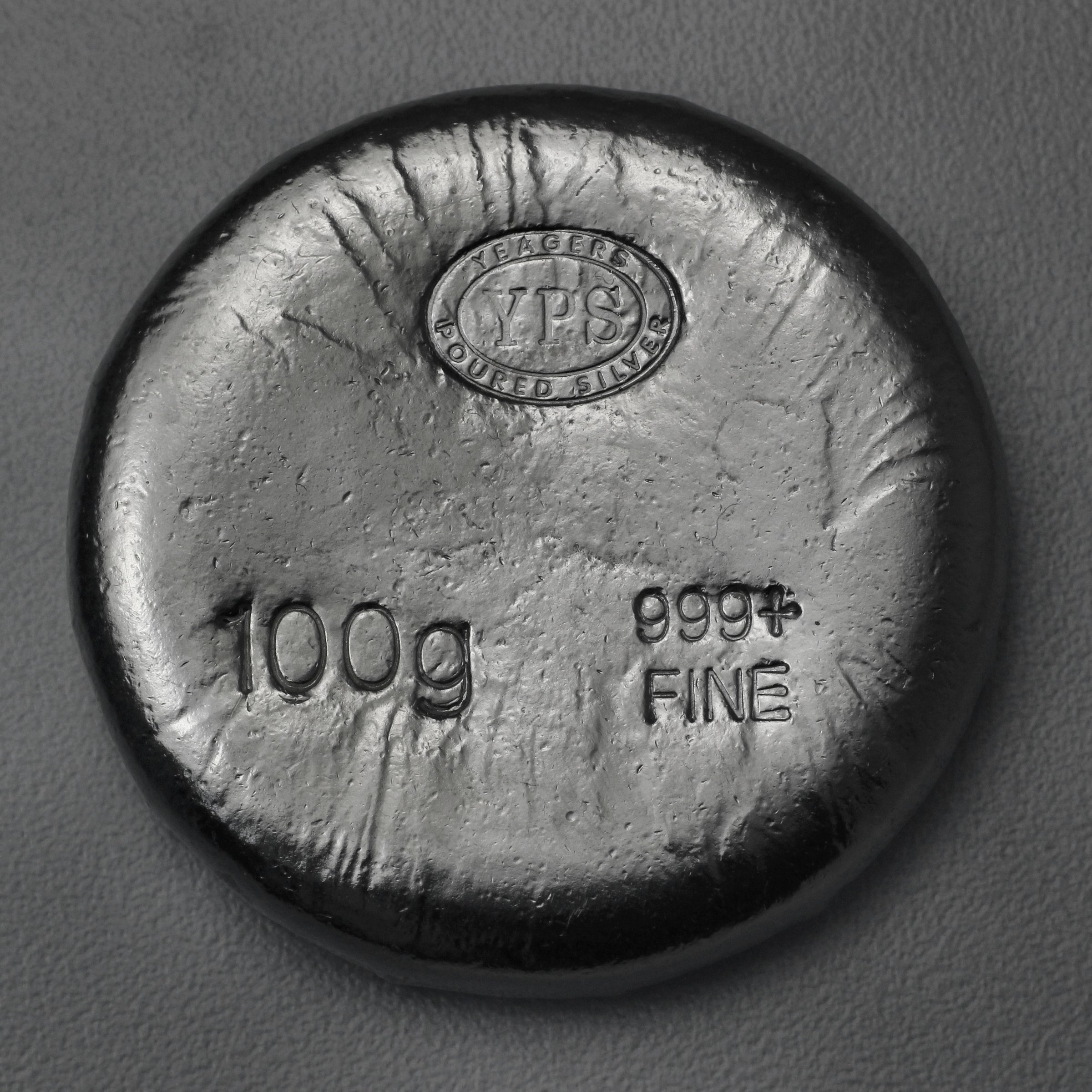 Silber 3-D Barren "Plata Muerta" 100g, gegossen - Detailansicht 1