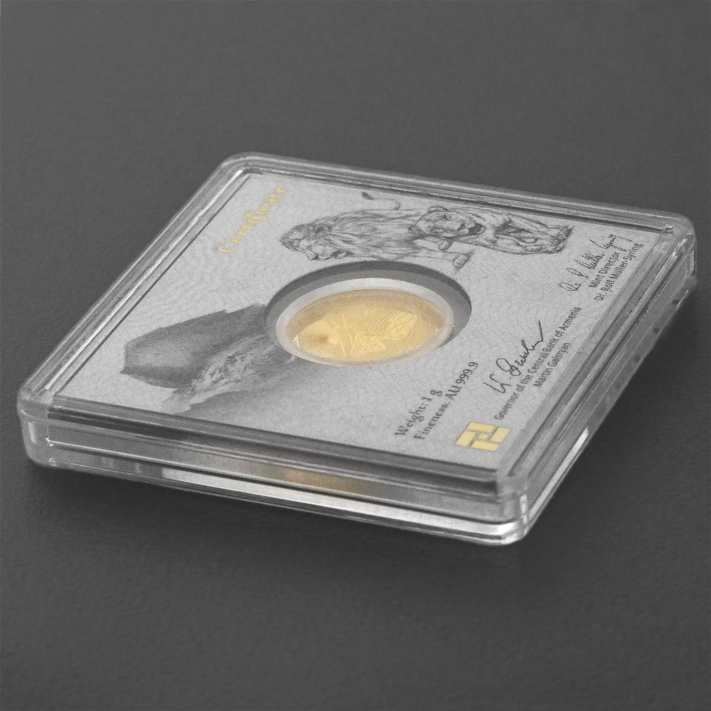 Goldmünze 1g "Arche Noah" 2024 (Armenien) - Detailansicht 5