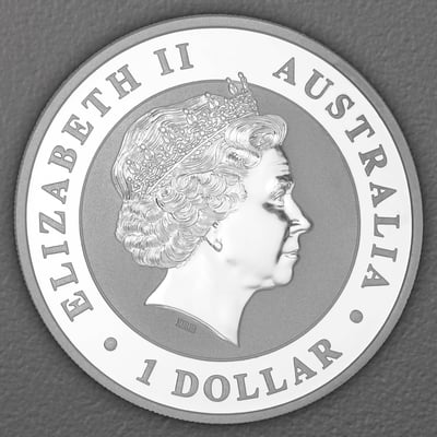 Silbermünze 1oz "Kookaburra" 2010 (Australien) - Miniaturansicht 2