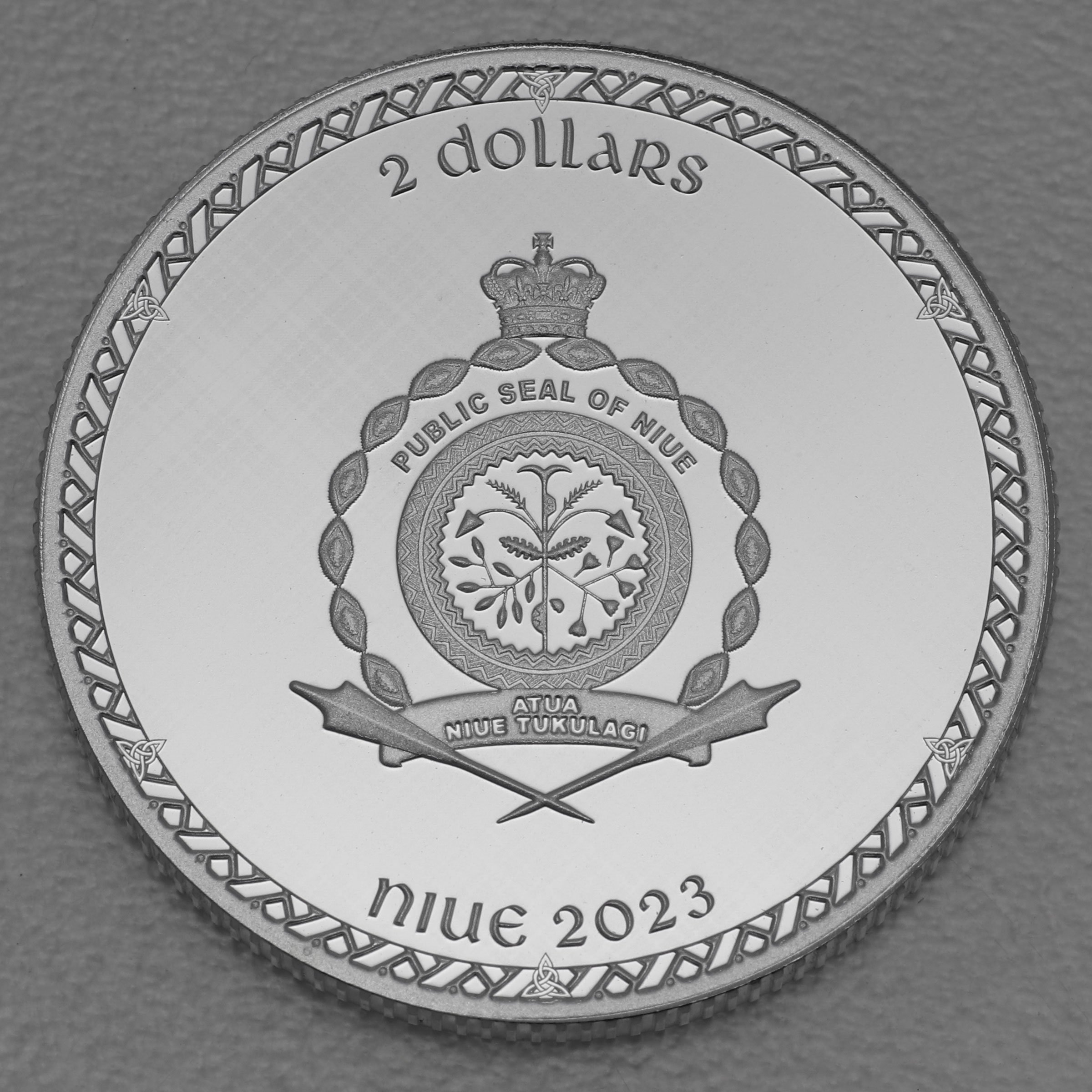 Silbermünze 1oz "Scottish Unicorn" 2023 Heraldic (Niue) - Detailansicht 1
