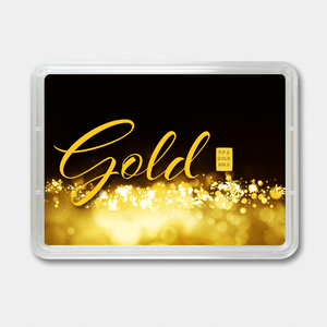 Goldbarren 0,5g "Gold statt Geld" (Flip) - Hauptansicht