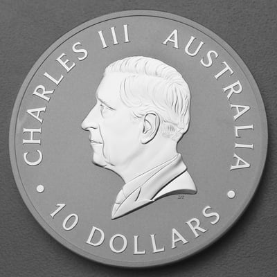 Silbermünze 10oz "Kookaburra" 2024 19% (Australien) - Miniaturansicht 2