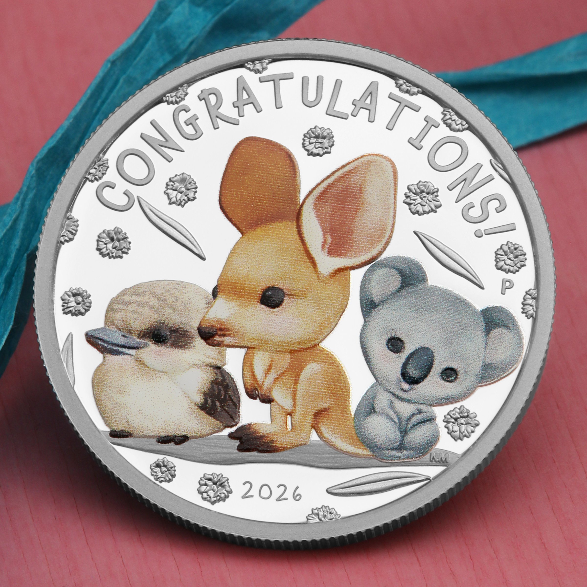 Silbermünze 1/2oz "Newborn" 2026 (PP/koloriert) (Australien) - Detailansicht 7