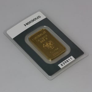 Goldbarren 1oz "Kinebar" HERAEUS - Miniaturansicht 3