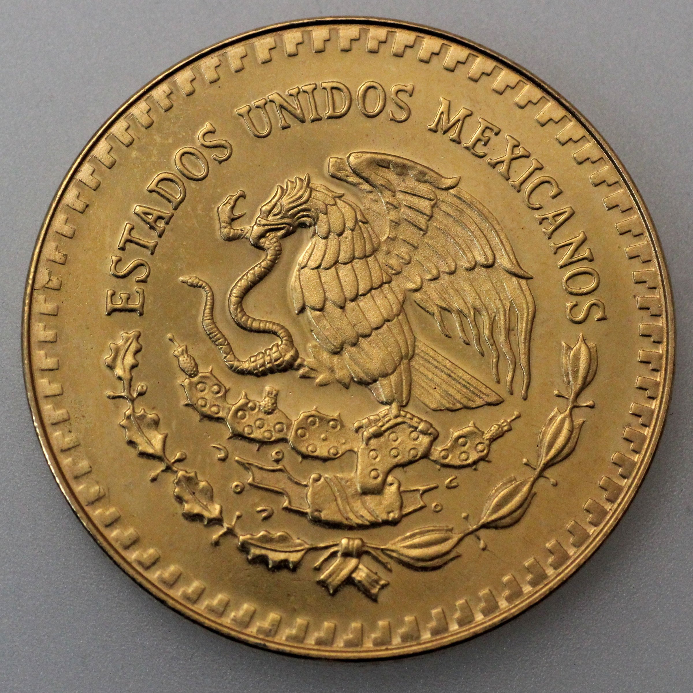 Goldmünze 250 Pesos "Reiter" 1985 Fußballweltmeisterschaft 1986 (Mexiko) - Detailansicht 1