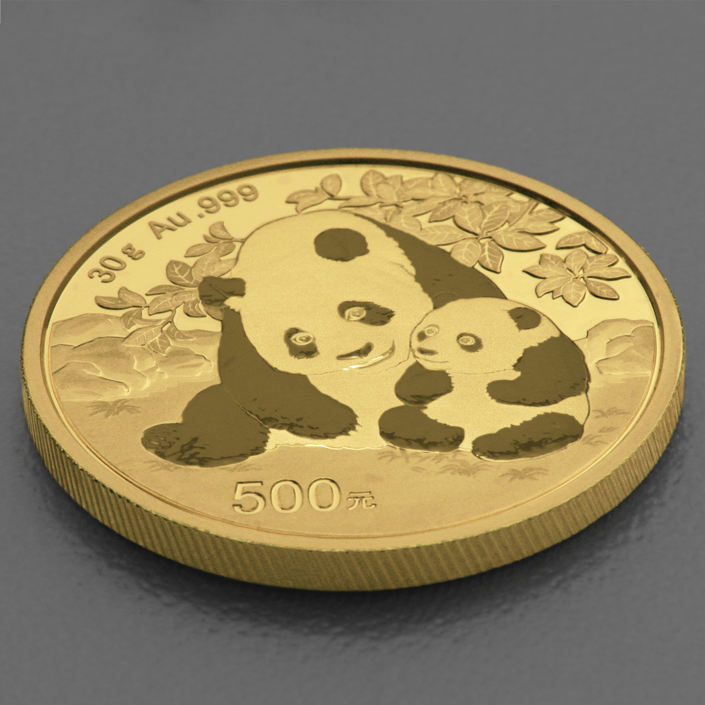 Goldmünze 30g "Panda" 2024 (China) - Detailansicht 2