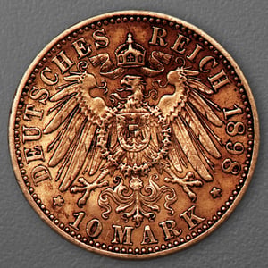 Goldmünze 10 Mark "Wilhelm II." 1898-A J.251 (Preußen) - Miniaturansicht 2