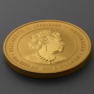 Goldmünze 2oz "Drache" 2024 Lunar III – Year of the Dragon (Australien) - Miniaturansicht 4