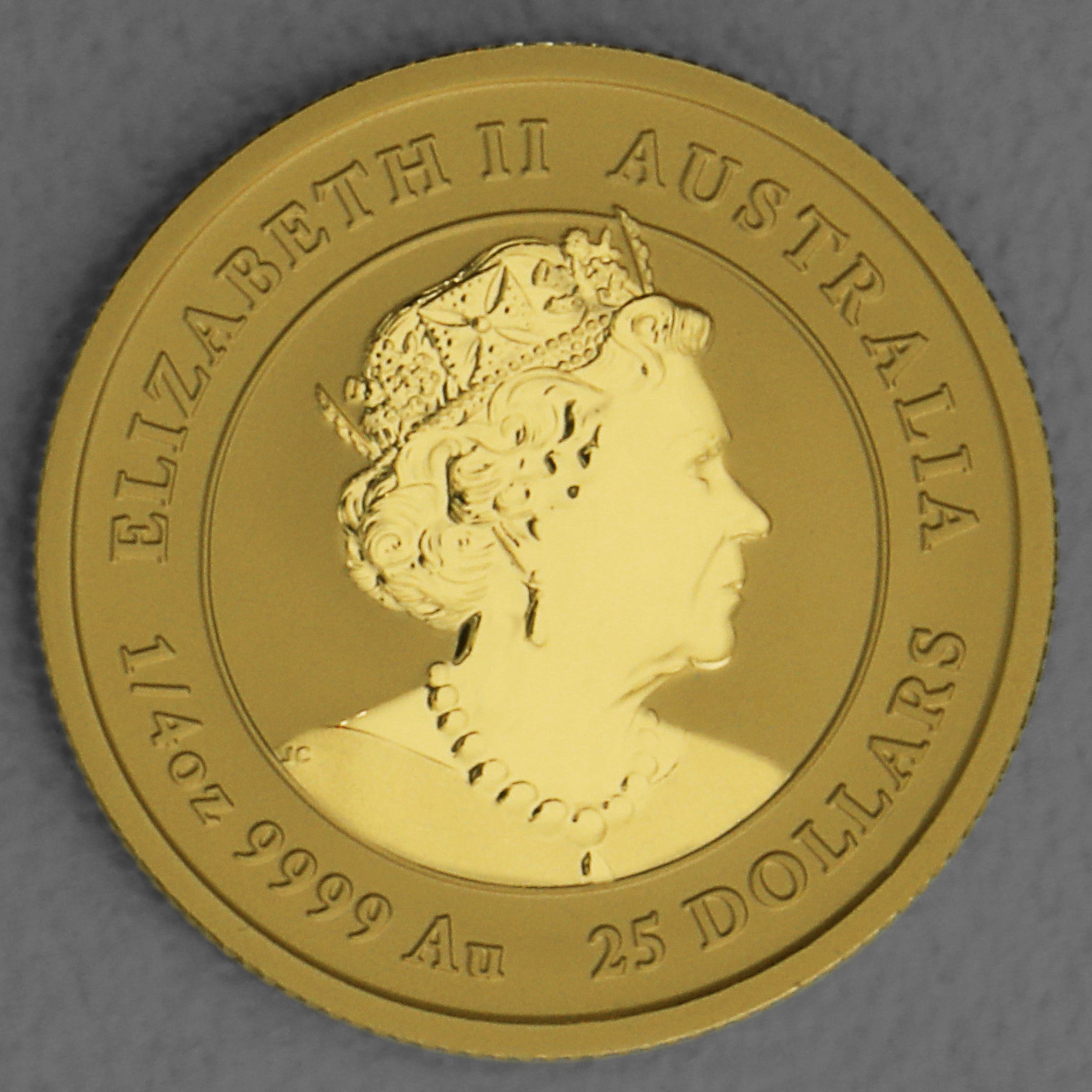 Goldmünze 1/4oz "Hase" 2023 Lunar III – Year of the Rabbit (Australien) - Detailansicht 1