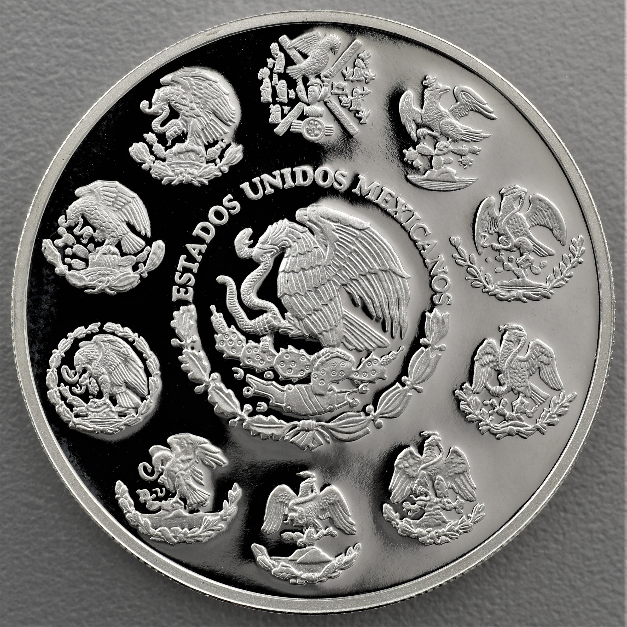 Silbermünze 2oz "Libertad" 2007 (Mexiko) - Detailansicht 1
