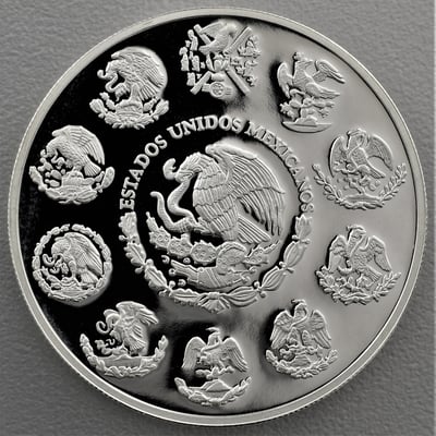 Silbermünze 2oz "Libertad" 2007 (Mexiko) - Miniaturansicht 2