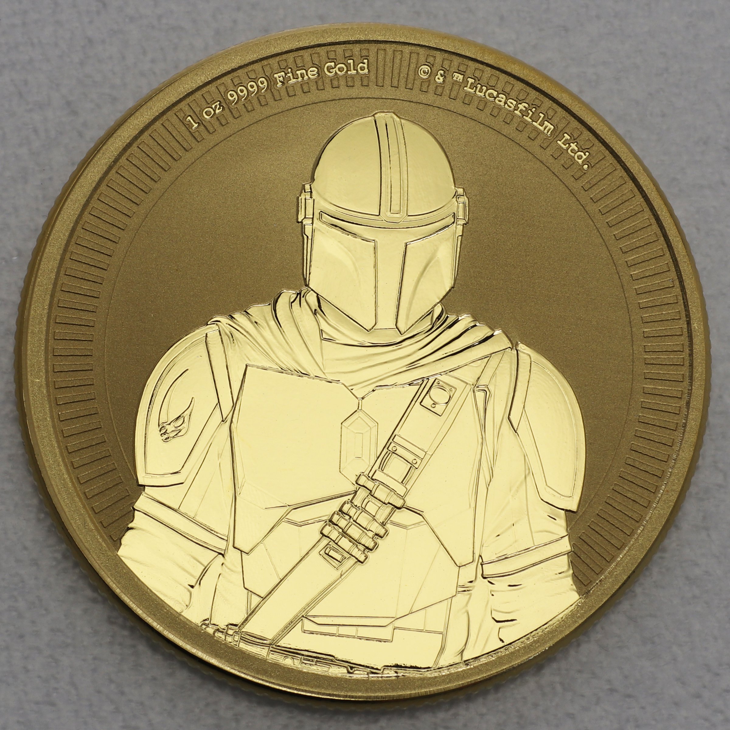 Goldmünze 1oz "Mandalorian" 2021 Star Wars™ (Niue) - Hauptansicht